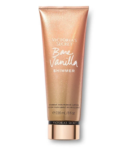 Victoria's Secret Bare Vanilla  Shimmer Scented Fragrance Body Lotion .