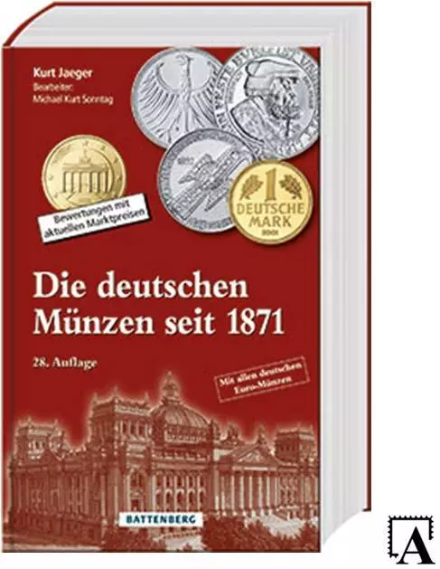 Battenberg Die deutschen Münzen seit 1871 Jaeger-Katalog 28.Aufl. 2024/2025