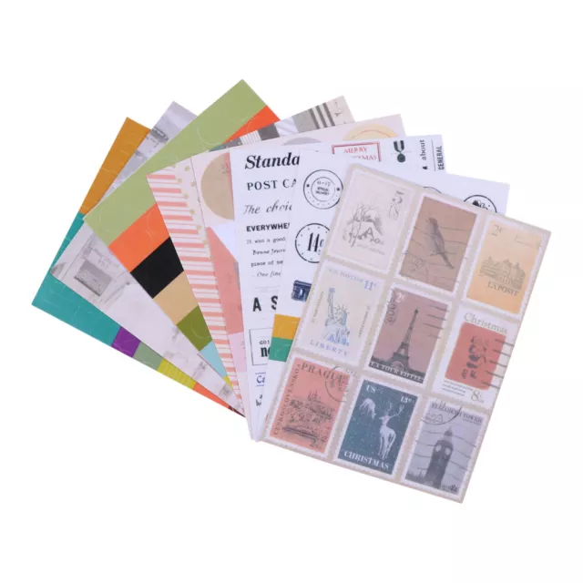 36 Pcs Accessoire De Scrapbooking Décor Rétro Fournitures Appliqué