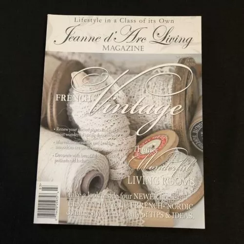 Jeanne d'Arc Living JDL  Magazine Book 3rd Issue 2014 Wonderful Living Rooms