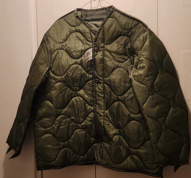 MILITARY SURPLUS M65 field jacket liner, Medium 15.00 PicClick