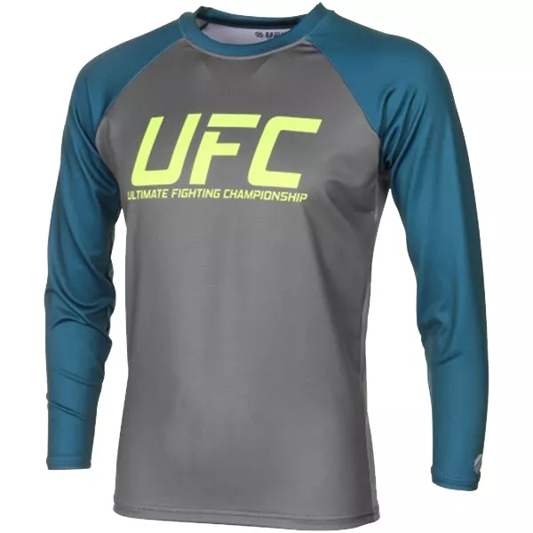 UFC TUF Team Pettis Rashguard - Grey/Dark Teal