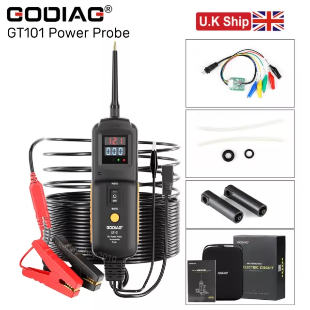 Power Pr-obe Circuit Tester Car Electrical System Diagnostic Tool GODIAG GT101