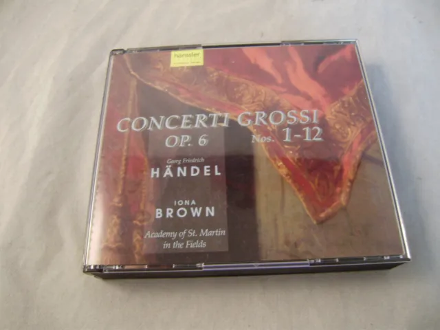 Georg Friedrich Händel Concerti Grossi Op.6 No. 1-12 CD-Box