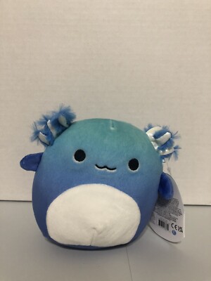 blue ombre axolotl squishmallow