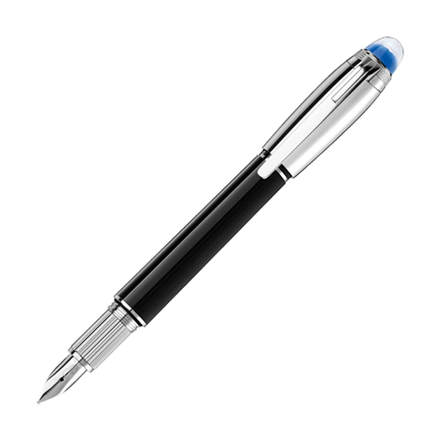 MONTBLANC STARWALKER DOU Fountain Pen Blue Dome Floating Emblem