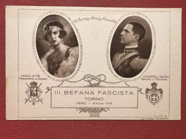 Cartolina Commemorativa - III Befana Fascista - 1930