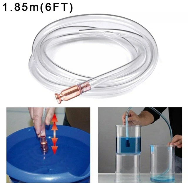 Tuyau Transparent Flexible COLLBATH Qualité Alimentaire Pour Tirage Bière Et Vinification 1m