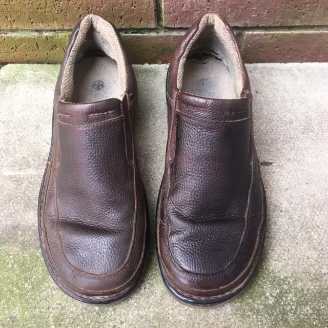 Scarpe pull on vintage Dr Martens marroni in pelle taglia rara UK12 da uomo