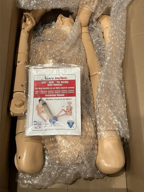 NASCO LIFE/FORM BASIC KERI FULL BODY MANIKIN Nursing Skills Trainer LF04021U NASCO LIFE/FORM BASIC KERI FULL BODY MANIKIN Nursing Skills Trainer LF04021U