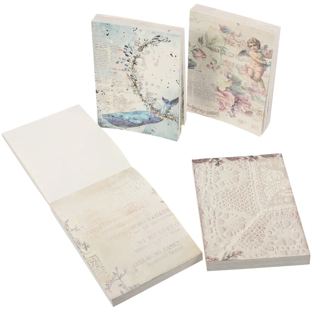 4 Sets von Scrapbooking Papers DIY Craft Papers Dekorative Papiere Journalpapier