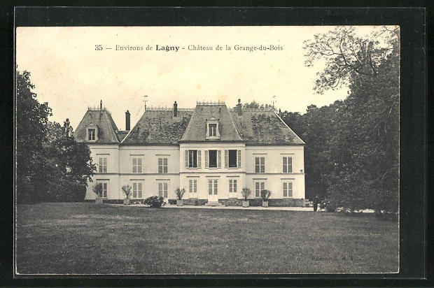 CPA Lagny, Chateau de la Grange-du-Bois