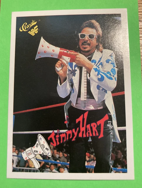 1989 Classic Jimmy ‘Mouth of the South’Hart WWF Wrestling WWE #76