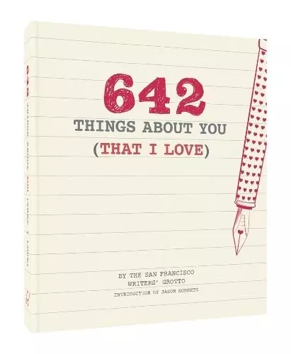 642 Things About You (That I Love) by Chronicle Books Book The Cheap Fast Free