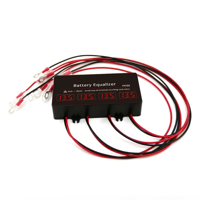 1*Batterie 50 MA （12 V） Aktiv Ausbalancieren LED Modul PCB+Klemmedraht