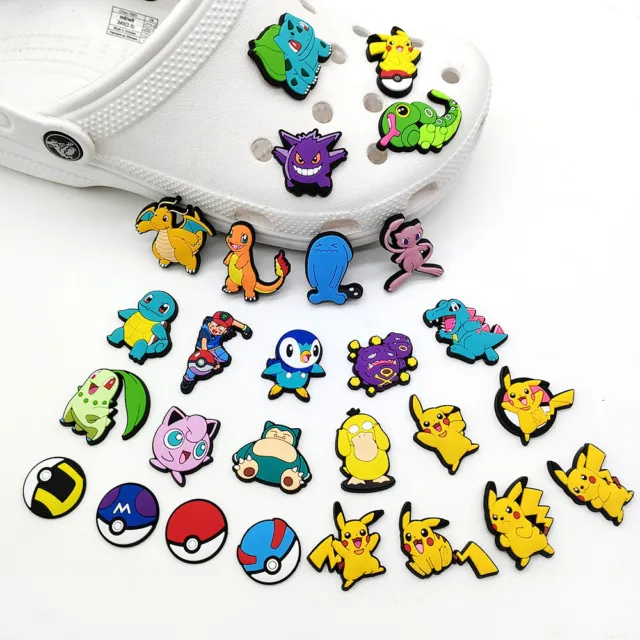 10x Cute Croc Charms Great Gift Shoe Kids Adult Letters for Girl