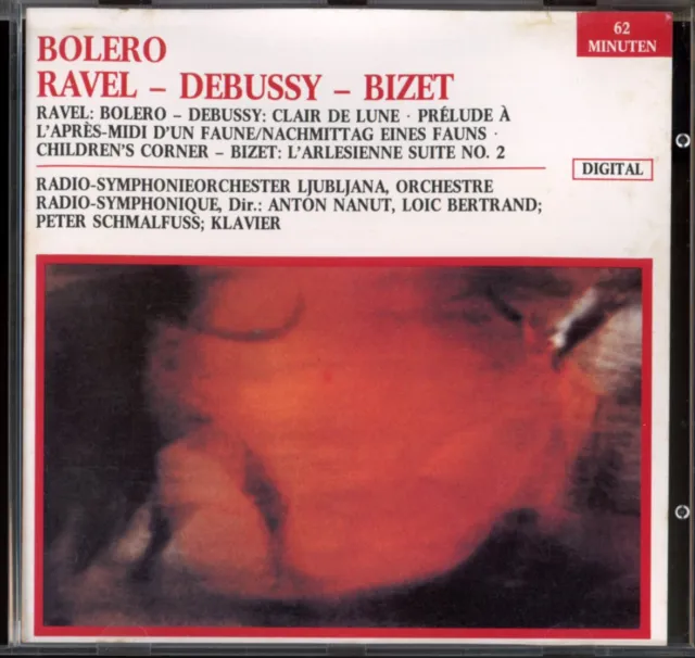 Bolero CD Ravel / Debussy / Bizet