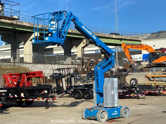 2013 Genie Z-30 20N 30' Electric Articulating Boom Lift Man Aerial