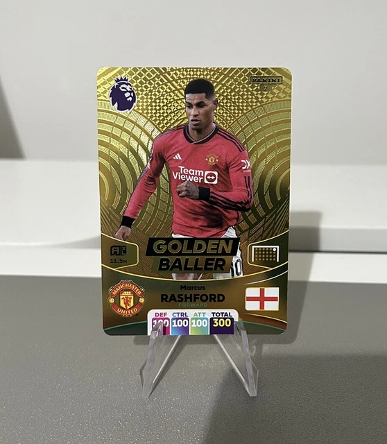 MARCUS RASHFORD GOLDEN Baller Adrenalyn XL 2024 Premier League Panini