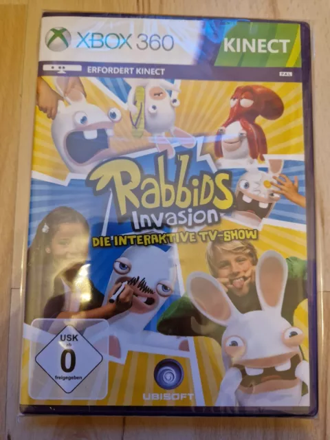 Rabbids Invasion - Die interaktive TV-Show (Microsoft Xbox 360, 2014) Kinect