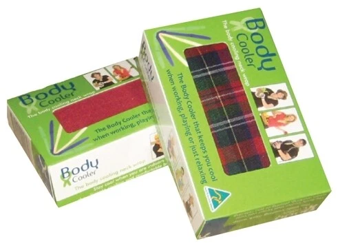 BODY COOLER Neck Wrap Lime Green