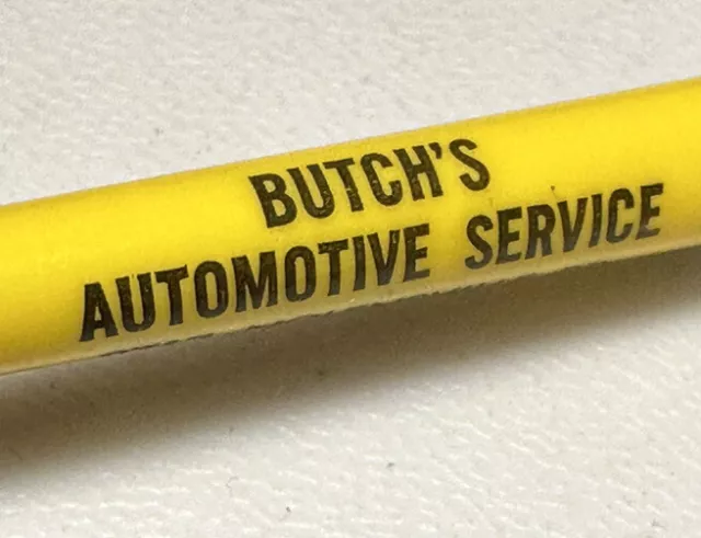 Vintage Nashville Tennessee Butch Automotive Auto Car Service Mechanic Shop Pen