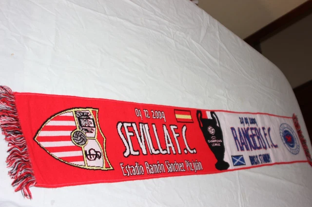 Écharpe Vintage UEFA Cup : Lokomotiv Moscou Vs Sevilla FC - Foulard Collection
