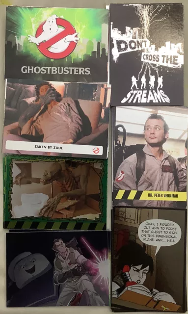 Ghostbusters 2016 Complete 97 Card Parallel Set, Base Sets and All 5 Subsets