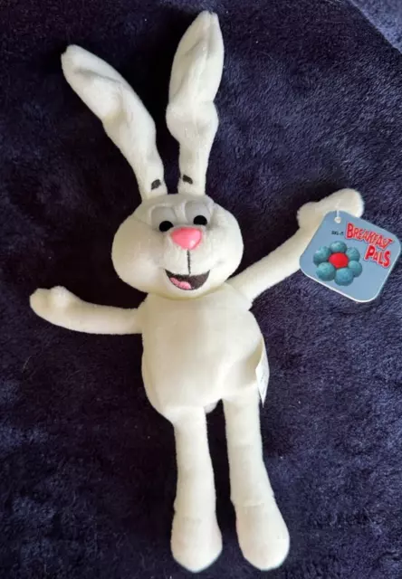 Big G Breakfast Pals Trix Rabbit Tagged 1998 General Mills Fruity Trix Cereal 2