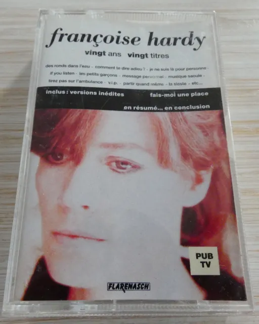 K7 Cassette Audio Tape Francoise Hardy Vingt Ans Vingt Titres