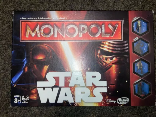 Star Wars Monopoly - Hasbro Vollständig - 2015