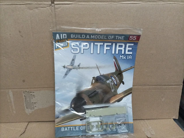 HACHETTE BUILD A spitfire mk 1a Issue #55 £5.00 - PicClick UK