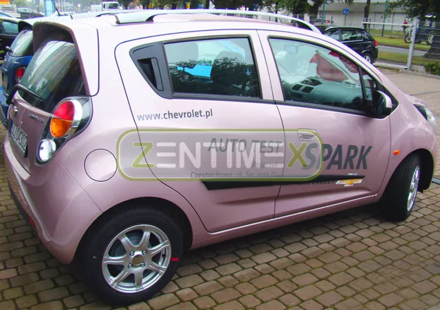 Schutzleisten für Chevrolet Spark 2010-2012 Schrägheck Hatchback 5-türer