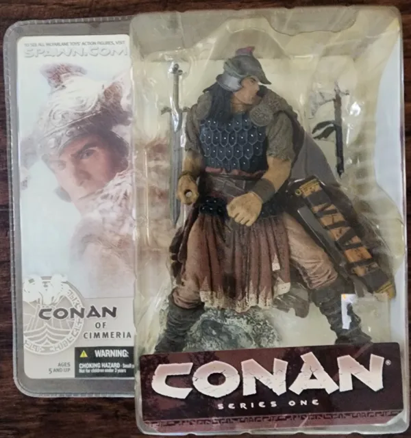 Conan the Barbarian Cimmeria McFarlane Toy Action Figure Series 1 NIP 2004