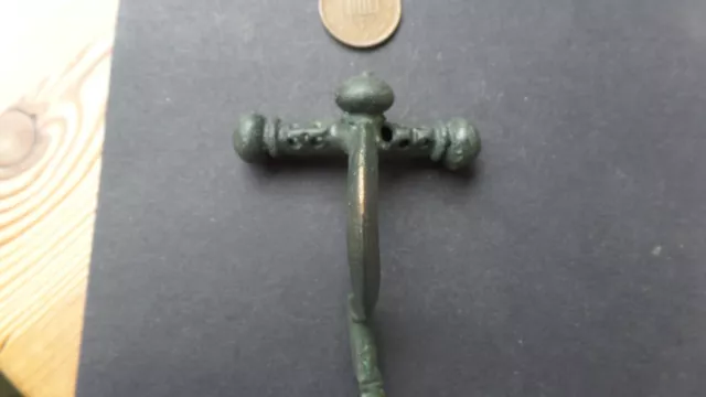 A very nice ROMAN cross bow brooch-from river thames-Metal detecting 2