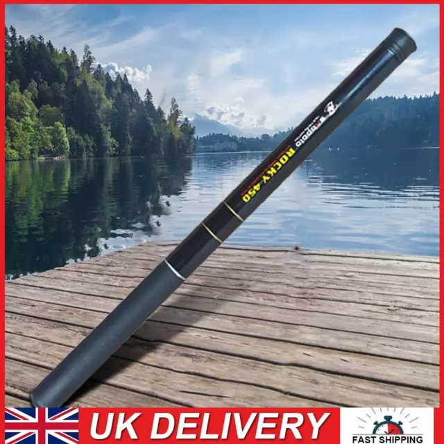 TELESCOPIC FISHING ROD Fishing Pole 2.1/2.4/2.7/3.6M Ultralight Retractable  40cm £5.99 - PicClick UK
