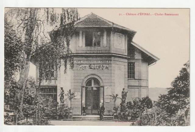 EPINAL - Vosges - CPA 88 - ""le Chateau"" le Chalet restaurant