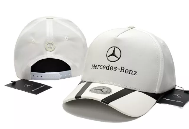 Mercedes Benz Baseball Cap White One Size