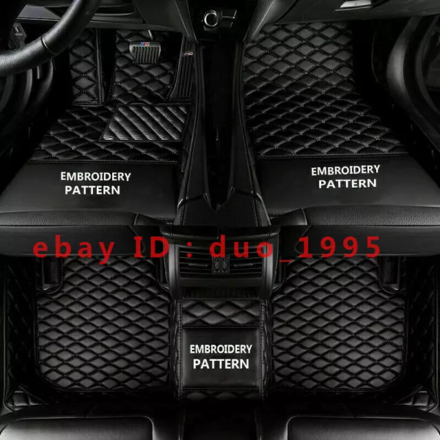 Fit ForFord Mustang Car Mat Custom Front & Rear Liner Waterproof Car Floor Mats