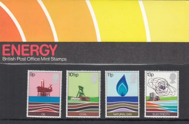 (131106) Enery 1978 GB Presentation Pack NO CELLOPHANE COVER