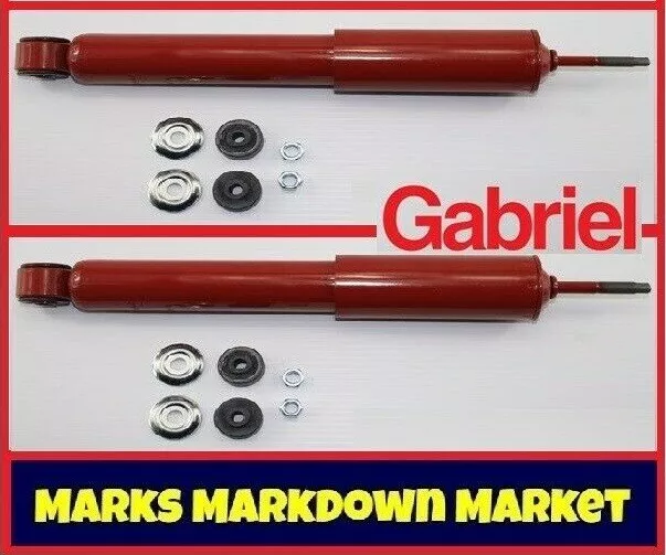 2 x Front Gabriel Guardian Shock Absorbers for Nissan Terrano 4WD D21 2.7TD SUV