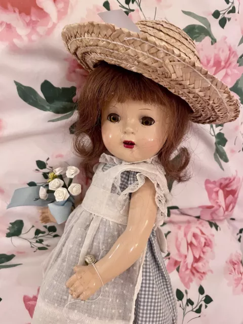 Vintage, Madame Alexander Composition Doll. 1930’s All Original. Darling!