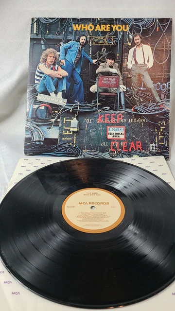 1978 The Who "Who Are You"  33 RPM Vinyl Record MCA-3050  with Jacket Sleeve CC