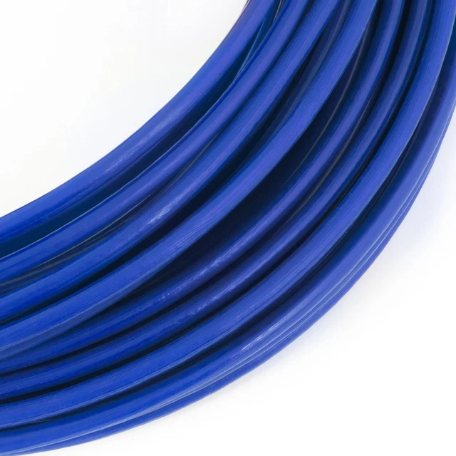 BLEU CÂBLES GAINE PVC GALVANISÉ acier enrobe revetu toron corde filin zingué 3