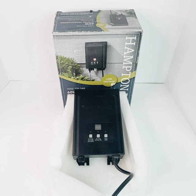 HAMPTON BAY LOWVOLTAGE 60Watt Landscape Transformer SL6012SV No