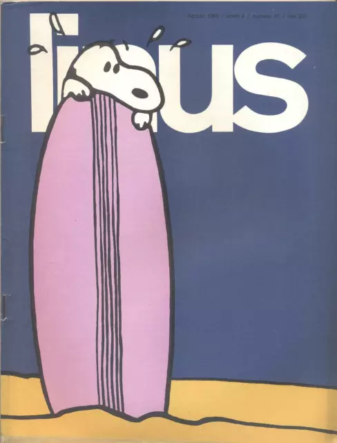 Linus N.41 Agosto 1968 No ristampa