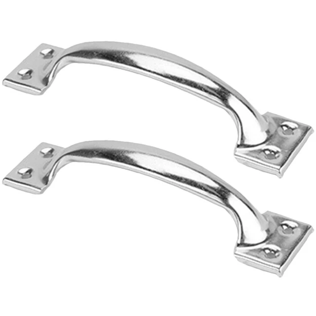 2 pz maniglia porta esterna di ricambio in acciaio inox maniglia porta fienile maniglia porta