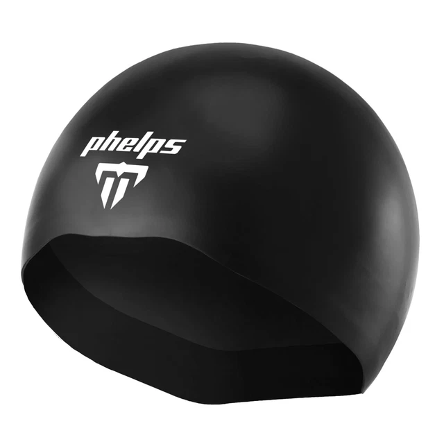 New Michael Phelps *Adult X-02  Elite Silicone Race Swim Cap *Size M 22-23"