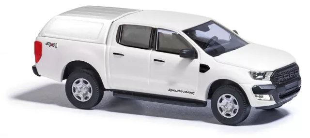 BUSCH 52824 pista H0 Ford Ranger con techo rígido, con parrilla Ford #NUEVO en embalaje original#