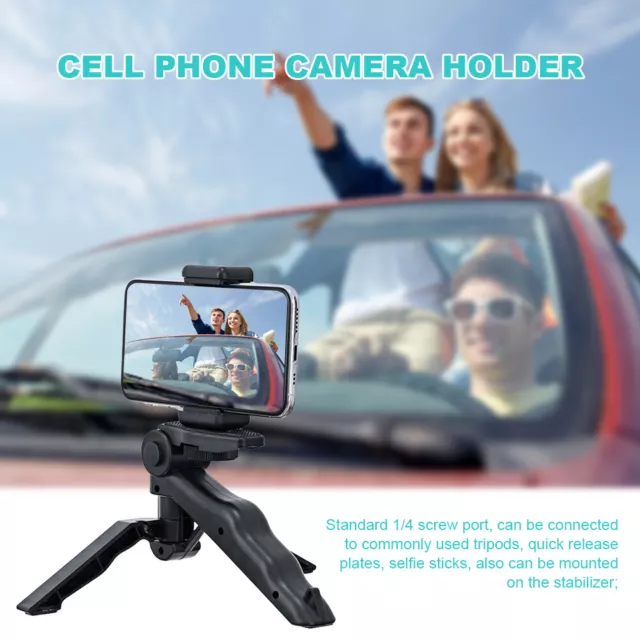 Mini Tripod Flexible Portable Tripod Cell Phone Tripod Stand for Video Recording 2